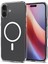 Apple iPhone 16 6.1'' Magsafe Şeffaf Silikon Kılıf 1
