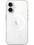 Apple iPhone 16 6.1'' Magsafe Şeffaf Silikon Kılıf 4