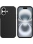 Apple iPhone 16 Plus 6.7'' Liquit Lansman Silikon Siyah 1