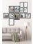 12 Parça Dekoratif Mdf Tablo Seti Çerçeve Görünümlü DEKOLIADKJ049 1