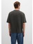 Bisiklet Yaka Gri Basic Tişört 0612909-70090 4