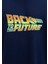 Back To The Future Baskılı Lacivert Tişört 0612925-89353 7