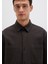 Tencel TM Liyosel Karışımlı Kahverengi Gömlek 0211649-70219 6