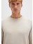 Bisiklet Yaka Bej Sweatshirt 0S10457-35111 6
