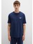 Mavi Baskılı Lacivert Tişört 0612840-70497 5