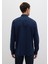Tencel Tm Liyosel Karışımlı Lacivert Gömlek 0211805-82318 5