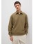 Polo Yaka Haki Sweatshirt 0S10458-71816 2
