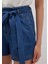 Kemer Detaylı Denim Şort 1410214-86971 5