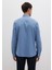 Tencel Tm Liyosel Karışımlı Mavi Gömlek 0211805-83767 6