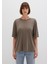 Kahverengi Tencel Tm Modal Basic Tişört 1611897-83866 4
