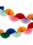 Rainbow Honeycomb Fan Garland Gökkuşağı Petekli Yelpaze Asılan Süs 1