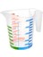 Buffer® 500 ml Renkli Dereceli Sert Plastik Mutfak Ölçü Kabı 1