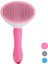 Kedi Tarağı - Otomatik Temizlenen Tuşlu - Pembe (8601) 1