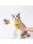 Şarjlı Buharlı Kedi Köpek Tarağı - Yumuşak Silikon Tüy Toplayıcı - Sarı (8675) 2