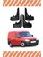 Opel Combo 2001-2012 Racing Yazılı 4'lü Tozluk Çamurluk Paçalık 1