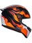 K1 S Kripton Black Orange Kapalı Kask 3