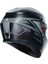 K3 Compound Matt Black Grey Kapalı Kask 4