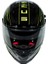 ZS-1800B Gloss Carbon Am8 Fluo Yellow Kapalı Kask 4