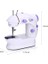 Mini Ev Dikiş Makinesi Pedallı Sewing Machine 1