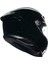 K6 S Black Mono Kapalı Kask 3