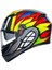 K3 Birdy 2.0 Grey Yellow Red Kapalı Kask 5