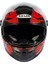 ZS-813A AN36 Black Red Kapalı Kask 4