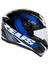 ZS-811A AL8 Black Blue Kapalı Kask 1