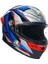 K6 S Slashcut Blue Red Kapalı Kask 1