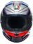 K6 S Slashcut Blue Red Kapalı Kask 2