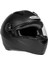 ZS-811A Matt Black Kapalı Kask 4