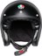 X70 Solid Matt Black Açık Kask 2