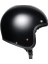 X70 Solid Matt Black Açık Kask 3