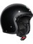 X70 Solid Matt Black Açık Kask 5