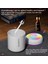 Rgb Beyaz 180 ml USB Ultrasonik Ofis Oda ve Araba Hava Nemlendirici Buhar Makinesi Aroma Difizörü 4