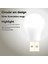 Power Bank Şarj USB Kitap Işıkları Yuvarlak Okuma Göz Koruma Lambası (Yurt Dışından) 5