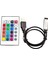 Rgb Kontrol Cihazı DC5V USB 5V 24 Tuş Rf Uzaktan Kablosuz Kontrol Cihazı (Yurt Dışından) 1