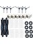 Roborock Qv 35A / Qr 798 Vakum Süpürücü Ana Yan Fırça Hepa Filtre Mop Bez Toz Torbası Için Aksesuar Kiti (Yurt Dışından) 2