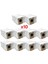 10PCS Toz Torbası Eufy C10 Robot Vakum Temizleyici Aksesuarları Yedek Parçalar Toz Çantası Yedek Aksesuarlar (Yurt Dışından) 3