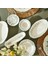 Adelina Stoneware 26 Parça 6 Kişilik Kahvaltı Takımı Yeşil 3