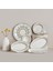 Adelina Stoneware 26 Parça 6 Kişilik Kahvaltı Takımı Yeşil 6