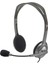 H111 Kablolu Stereo Kulaklık - Gri 1