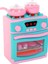 Oyuncak Pilli Ocaklı Fırın Set Pembe 5