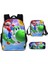 Blingbling1 Karikatür Okul Çantası Ilkokul Okul Çantası Büyük Kapasiteli Sırt Çantası Omuz Çantası Kalem Çantası Üç Parçalı Set (Yurt Dışından) 1