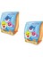 Lisanslı Baby Shark 2-6 Yaş 15X23CM Çocuk Bebek Yüzme Kolluk - 16933 2