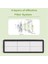 Dream L10S Ultra Robot Vakum Aksesuarları Kiti Ana Yan Fırça Hepa Filtreler Paspas Pedleri Toz Çanta (Yurt Dışından) 5