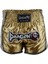 MT3076 Shiny Muay Thai Gold Kick Boks Şortu 1