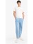 %100 Pamuk Relaxed Slouchy Fit Rahat Kesim Düz Paça Jean Pantolon E2906AX25SP 2
