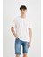 Skinny Fit Jean Bermuda Şort A4803AX24SM 2