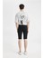 Skinny Fit Jean Bermuda Şort A5037AX24SM 7