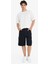 %100 Pamuk Kargo Fit Jean Bermuda Şort E1380AX25SM 3